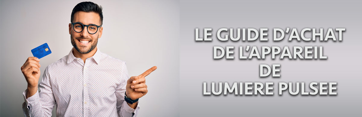 achat appareil lumière pulsée