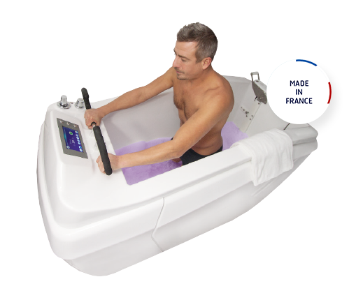 Appareil aquabiking spa jogger avec tapis de marche