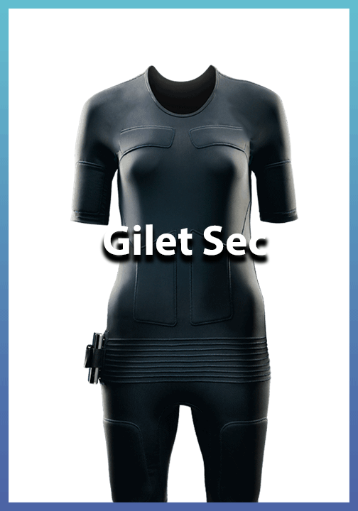 appareil electrostimulation professionnel gillet mouillé ems